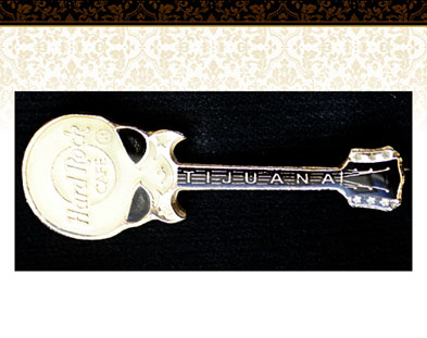 Tijuana White Alien Guitar