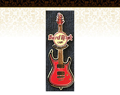 Warsaw Red Guitar