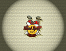 390 Red Drum Set
