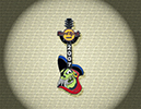 110 Pirate Skull Guitar