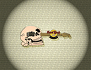 104 Skull Guitar