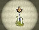 156 Green Sparkel Guitar
