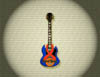 107 Blue Jenna Guitar